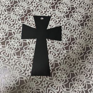 Black Metal Cross